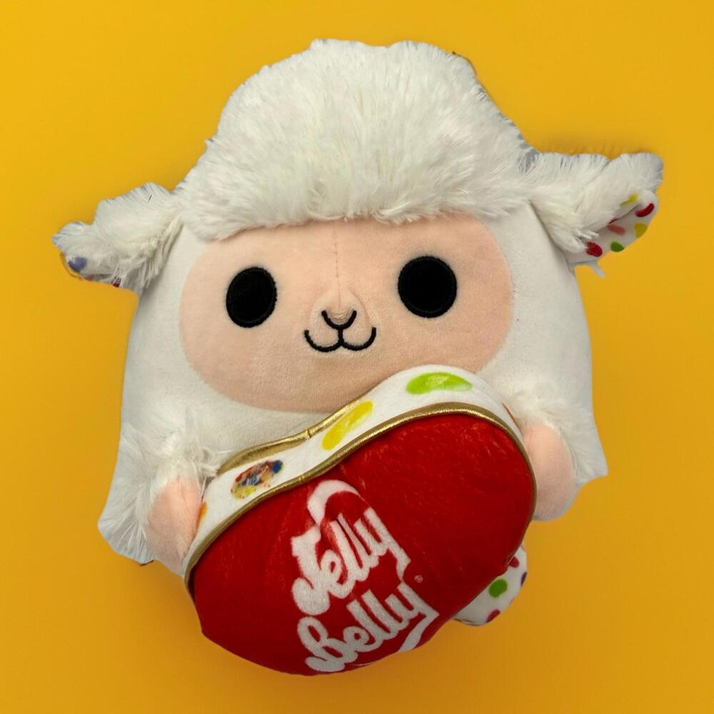 Zuru Snackles 8" Plush Barbra The Lamb Jelly Belly Collectible Series 2